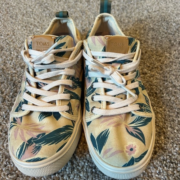 Toms sneakers low top tropical print - Picture 3 of 7